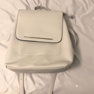 Grey mini backpack